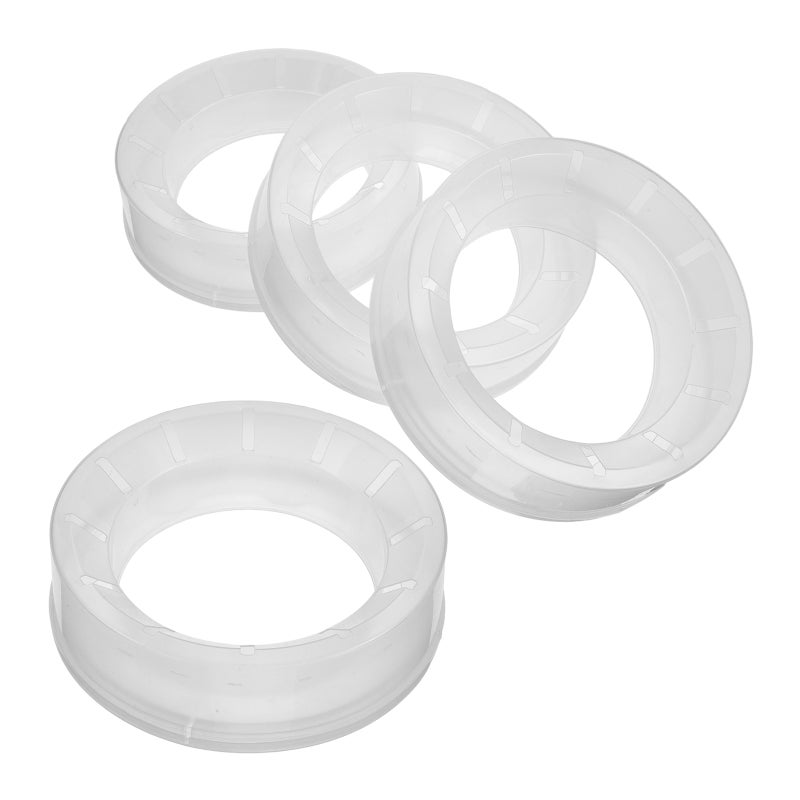4pcs Diaper Pail Refill : Essentials Round Refill Compatible With Diaper Bin For Trash Can Replacement In Nursery And Home Use White - Image 1
