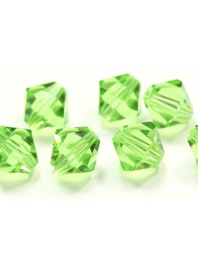 Adabele 200Pcs Adabele Austrian 3Mm (0.12 Inch) Small Faceted Loose Bicone Crystal Beads Peridot Green Compatible With Swarovski Crystals Preciosa 5301 5328 Ssb316 - Image 2
