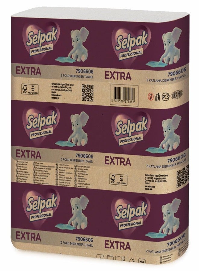 Selpak Z Fold Paper Towel 2ply 200sheets