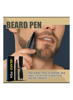East Moon Beard Pencil Filler for Men, Long Lasting Beard Filling Pen Kit with Brush and Beard Styling Comb Tool Creates Natural Looking Beard, Moustache and Eyebrows  - Image 5