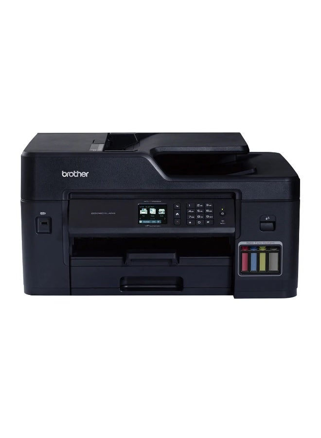 brother MFC-T4500DW A3 Ink Tank Printer A3 Color Inkjet Multi-Function Center with Refill Tank System and Wireless Connectivity Black - Image 1