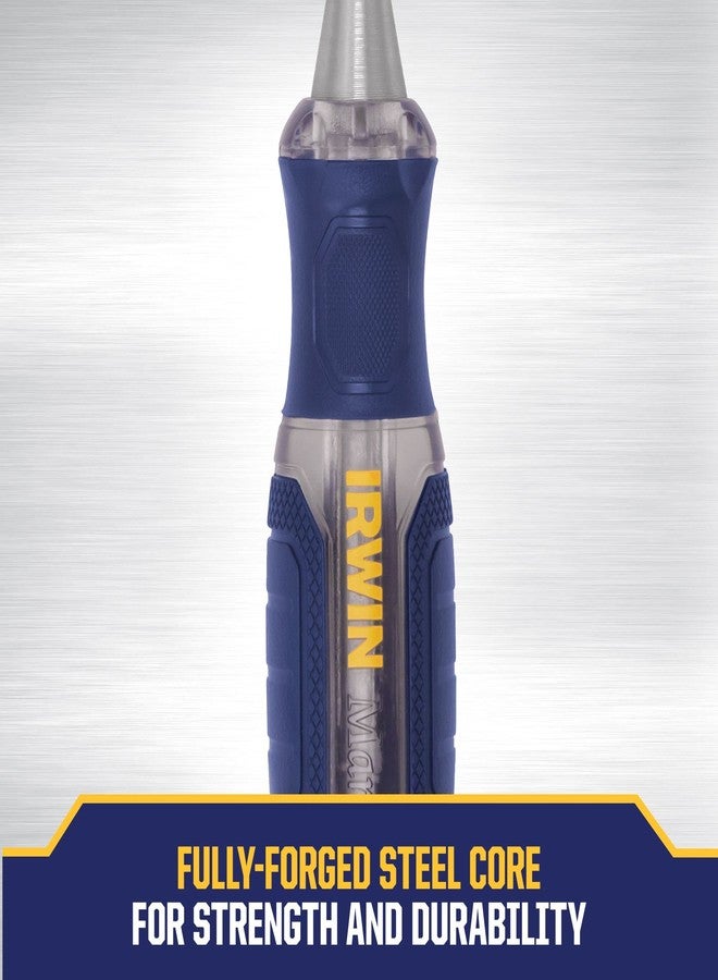 IRWIN Chisel Set, Woodworking, 4-Pack, Extra-Long Strike Cap, Strong & Durable Steel Core (IRHT82507) - Image 5