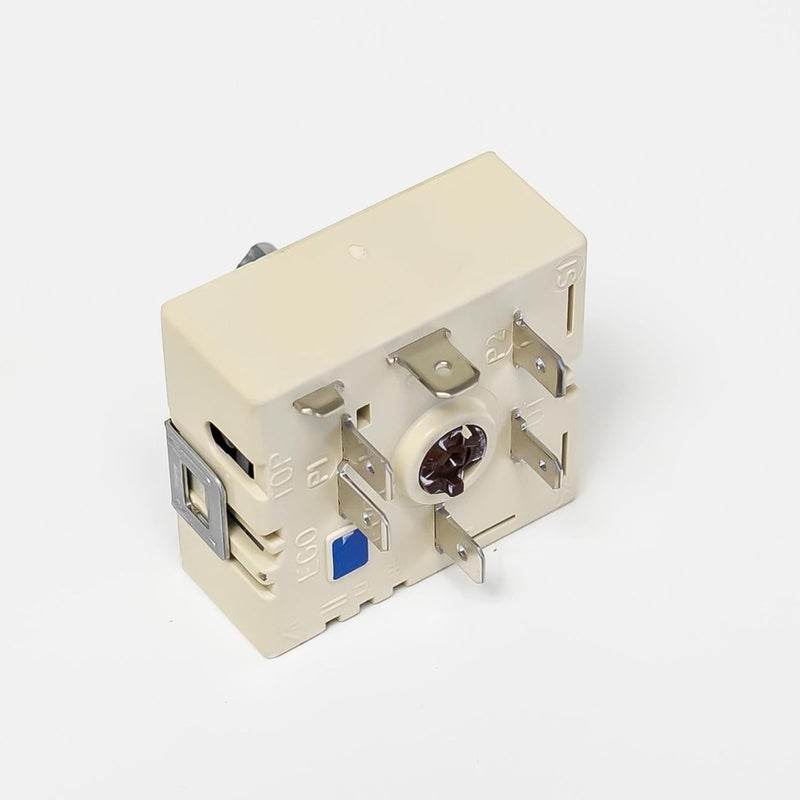Universal Range Burner Infinite Control Switch - Replacement Part #WB24T10058CM, WB24T10058, Push to Turn, Figure 8 Shaft, Fit for Compatible Ranges - Image 2