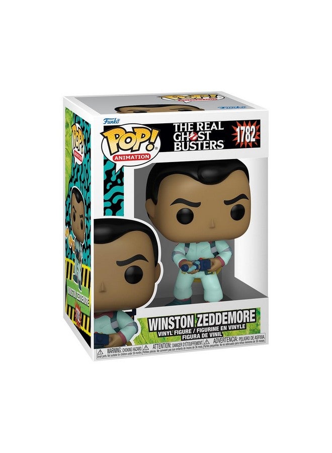 Funko Pop Animation: The Real Ghostbusters - Winston Zeddemore - Collectable Vinyl Figure - Gift Idea - Official Merchandise - Toys for Kids & Adults - Comedy Fans - Model Figure for Collectors - Image 1