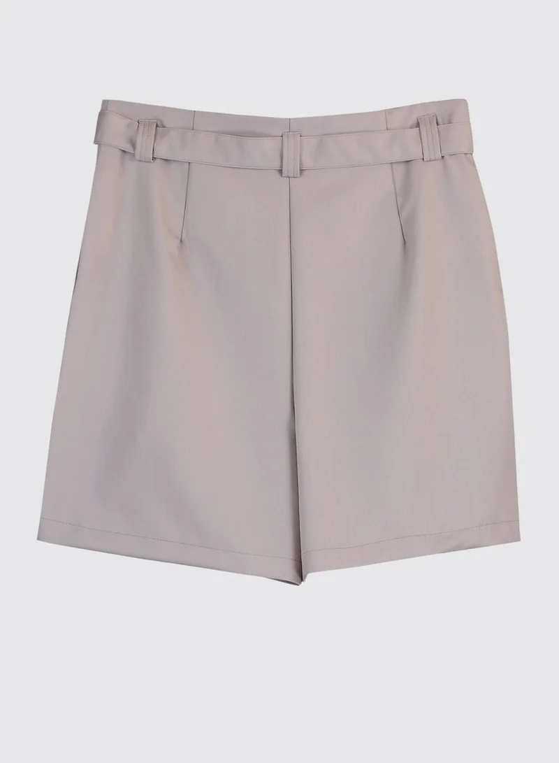 trendyol Pleat Detail Shorts