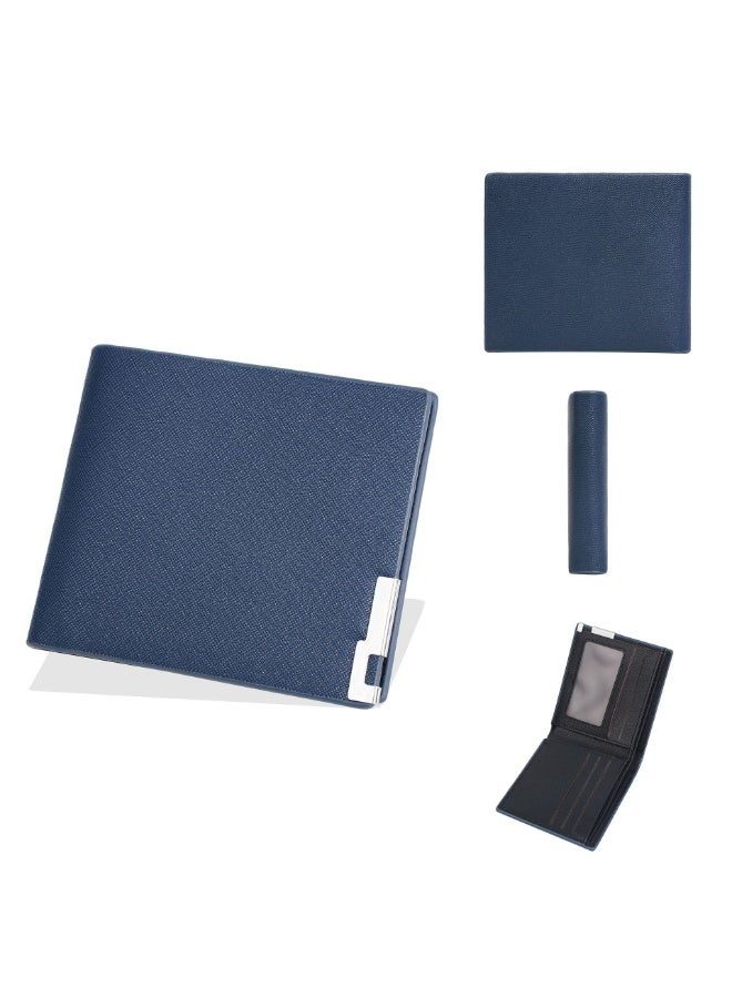 Wallet for Men, Short Slim Purse Bi-fold RFID Blocking Card Holders Gift - Image 1