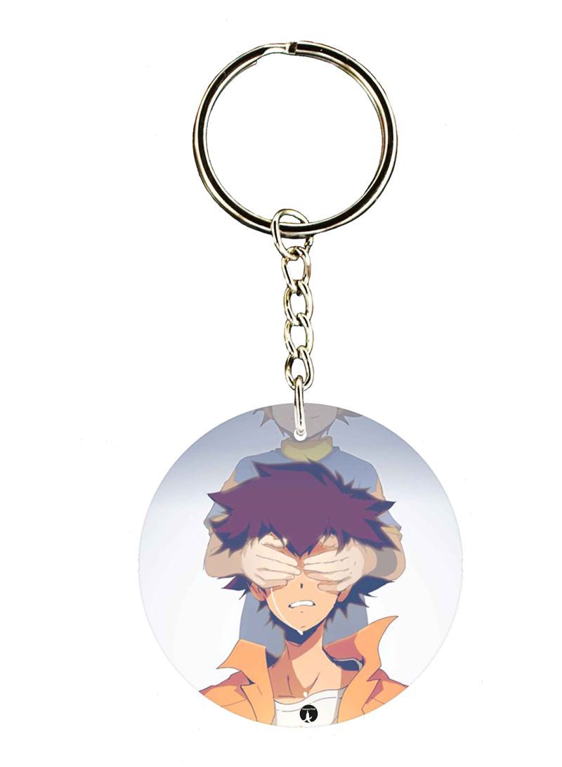 RKN The Anime Digimon Double Side Printed Keychain