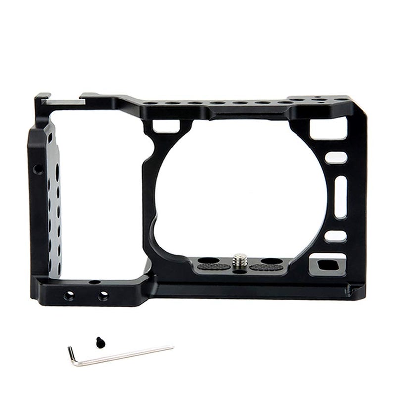 NICEYRIG Camera Cage for Sony Alpha A6400 A6500 with Second Lock Point - 082 - Image 1