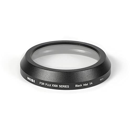 NiSi Black Mist 1/4 for Fujifilm X100 Series | Mist Effect Lens Filters | Photography and Videography (Black Frame) - Image 1