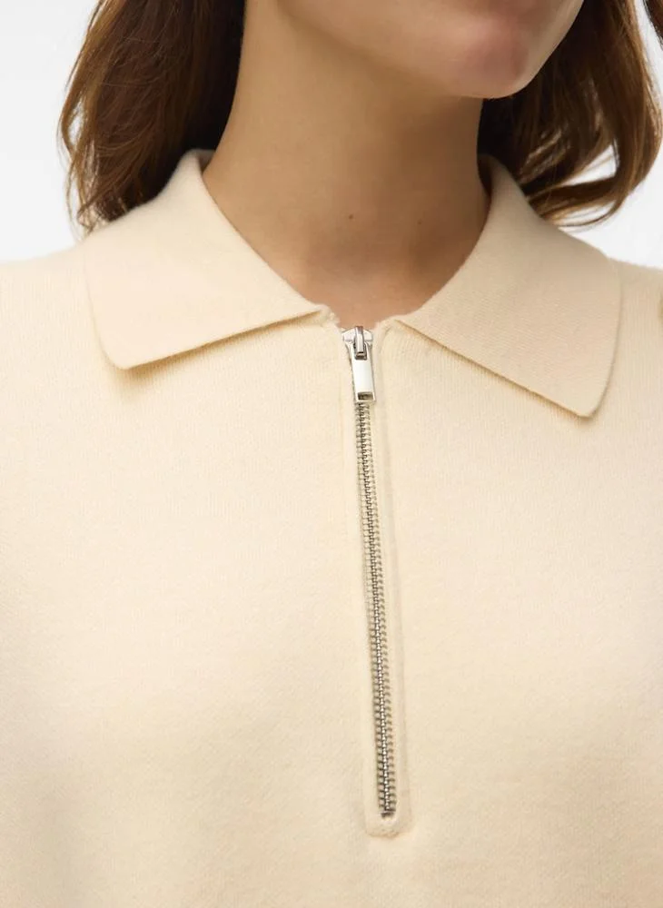 VERO MODA Vmgold Poloneck Pullover Cardigans