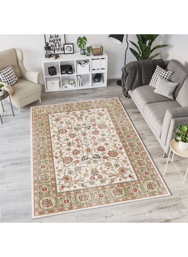 هندي منداله سجادة مطبوعة من القطن الشنيل – تصميمات كلاسيكية، حديثة، وفينتاج – قاعدة قماشية ناعمة، متوفرة بأحجام - Image 2