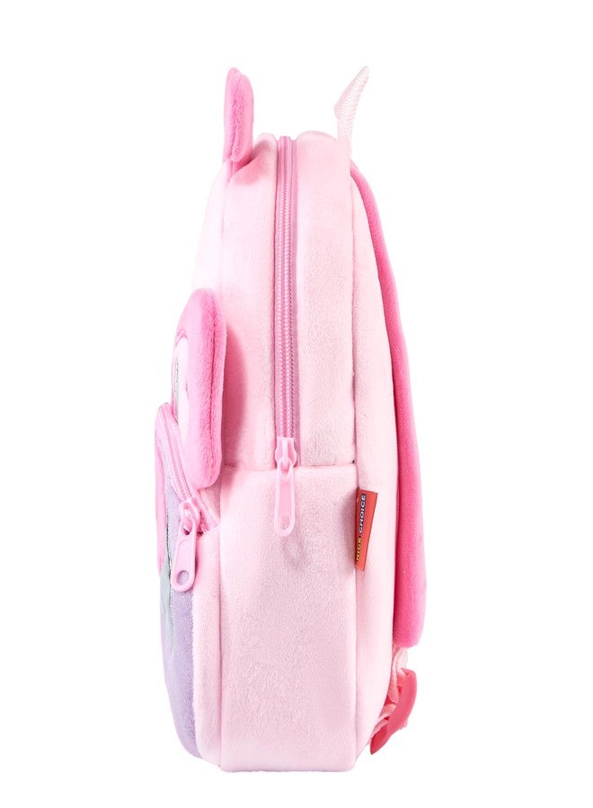 NICE CHOICE Cute Toddler Backpack Toddler Bag Plush Animal Cartoon Mini Travel Bag for Baby Girl Boy 2-6 Years, Little Butterfly-pink, Modern, Custom - Image 3