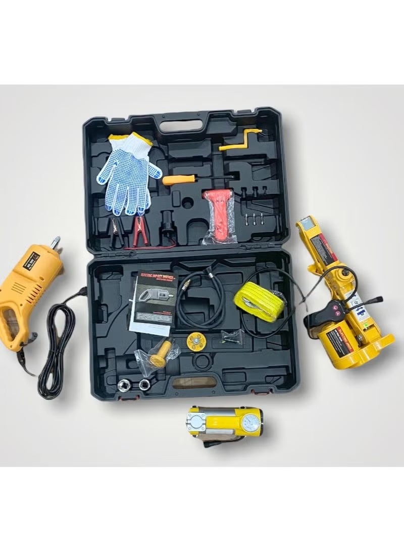 3 اكس ار رافعة كهربائية ، مفتاح ربط وضاغط هواء مع علاجات أخرى - Image 2