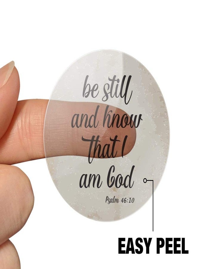 GRAPHICS & MORE Be Still and Know That I am God Psalm Inspirational Christian Planner Calendar Scrapbooking Crafting Stickers - Image 4
