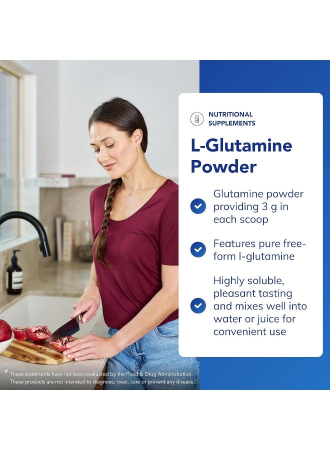 مسحوق إل-جلوتامين - حمض أميني مضاد للحساسية 227 جرام - Image 2