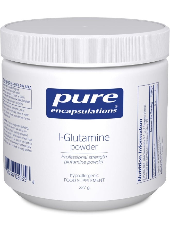 مسحوق إل-جلوتامين - حمض أميني مضاد للحساسية 227 جرام - Image 1