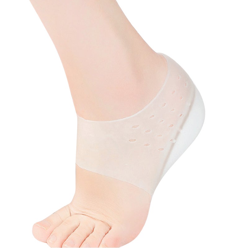 Inside Heighten Insoles Silicone Heel Pads Cover Silicone Shoes Pads Invisible Heighten Insoles (5cm) - Image 2