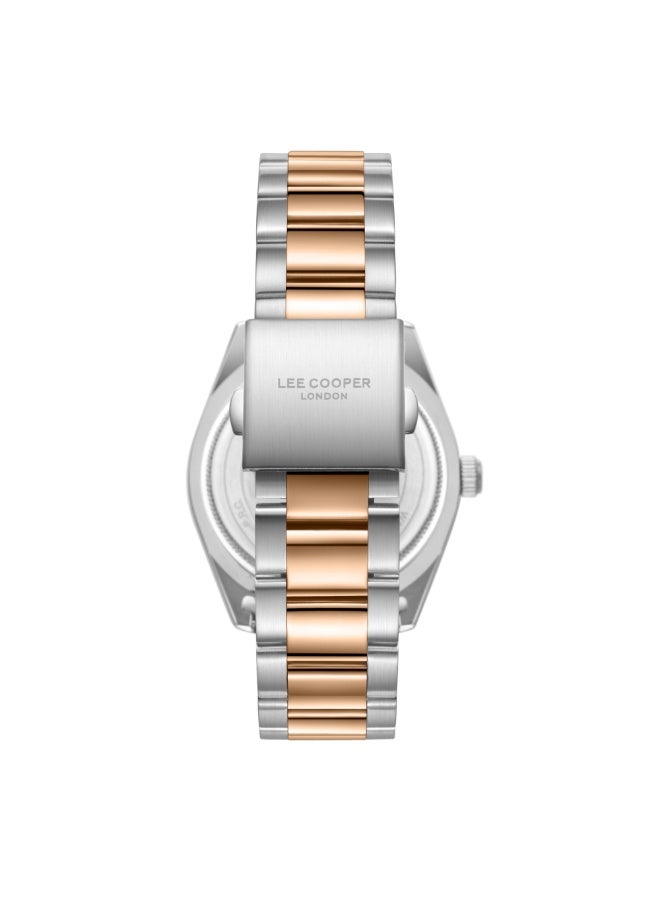 Lee Cooper ساعة معدنية أنالوج للرجال LC08189.560 - 41 مم - Image 4