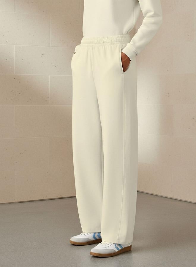 Lee Cooper Wide Leg Elasticated Waist Pants - Image 1