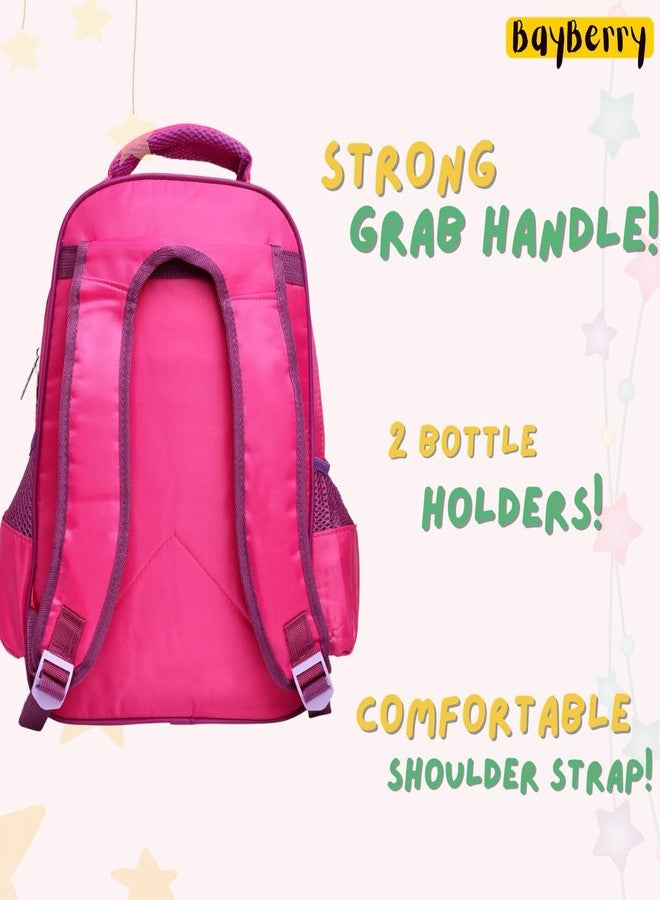 BayBerry Unicorn School Backpack for Girls, Boys and Toddlers, Stylish, Durable, Waterproof, Cute Birthday Gift. (Pink) - Image 4