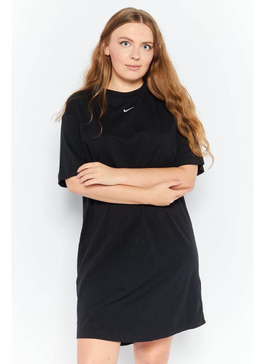 Women Sportswear Fit Short Sleeve Outdoor Dress, Black - pzsku/Z3224A0964216F45FB788Z/45/_/1737642870/1b6a2f37-d6e6-4a7b-b883-478d12c27306