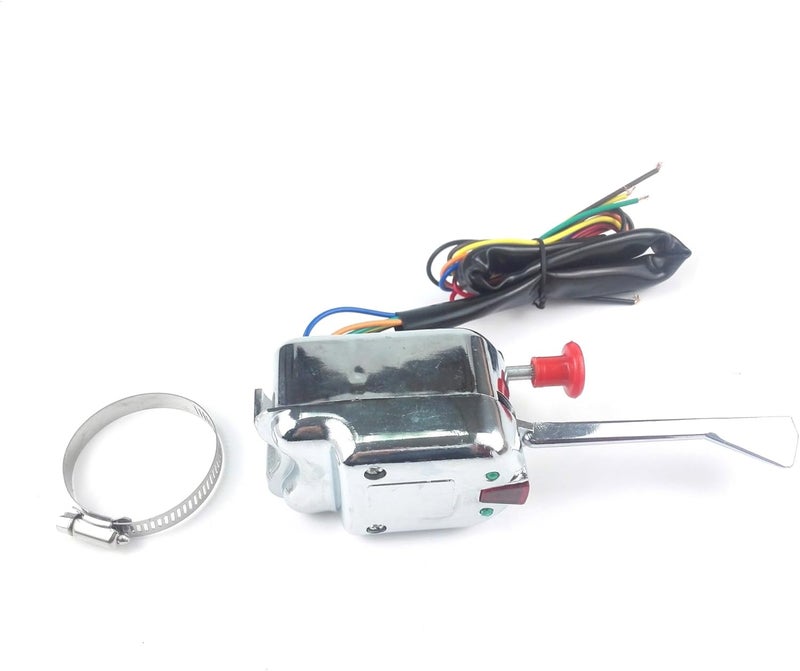 Wivplex Hot Rod Chrome Universal Turn Signal Switch 12V HL-101 - Image 5