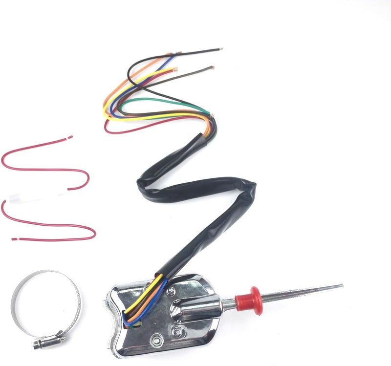 Wivplex Hot Rod Chrome Universal Turn Signal Switch 12V HL-101 - Image 2