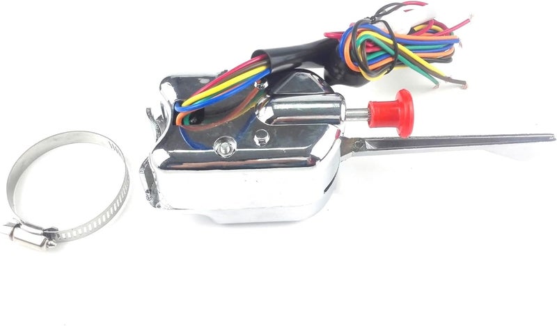 Wivplex Hot Rod Chrome Universal Turn Signal Switch 12V HL-101 - Image 4