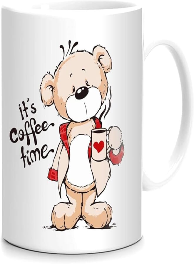 FMstyles Its Coffee Time Design Mug