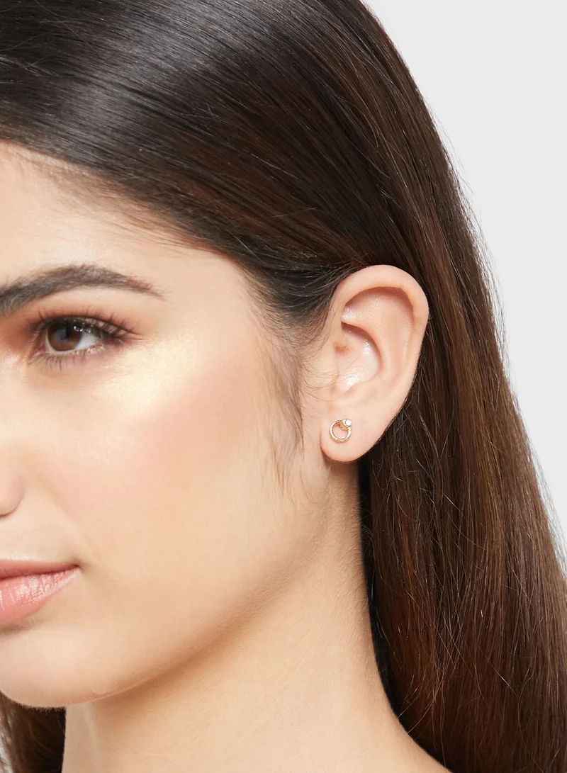 NEW LOOK Set Of Mixed Stud Earrings