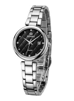 GEMAX 52197-CP-DB, Quartz Watches for women metal Strap  - Image 2