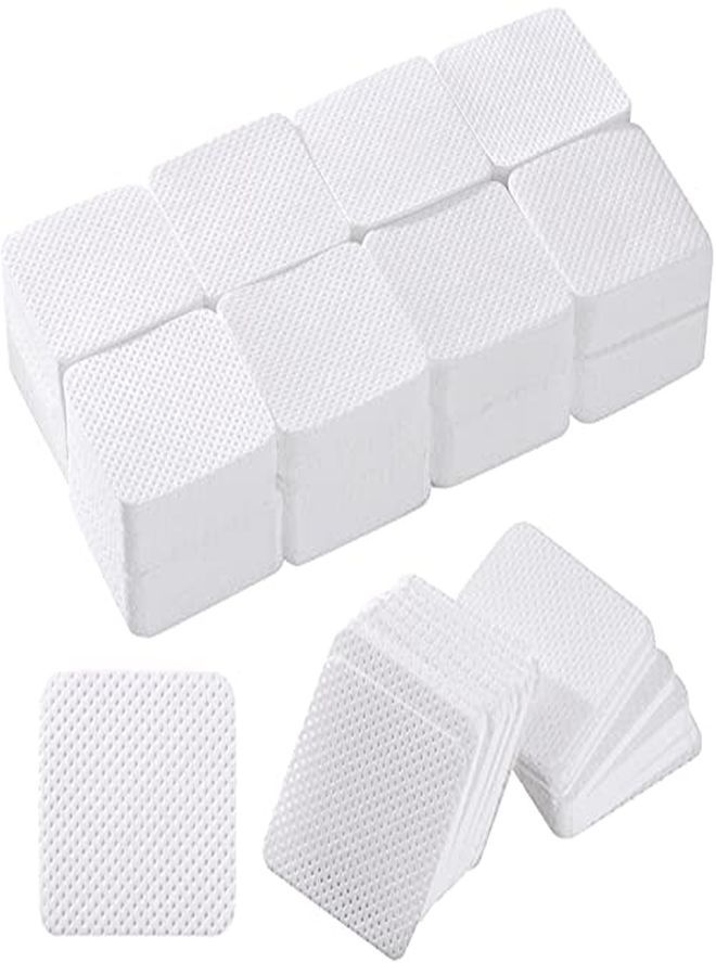 BTYMS 1000Pcs Nail Wipes Lint Free Gel Nail Polish Removers Cotton Pads Eyelash Extension Glue Cleaning Wipes  - Image 1