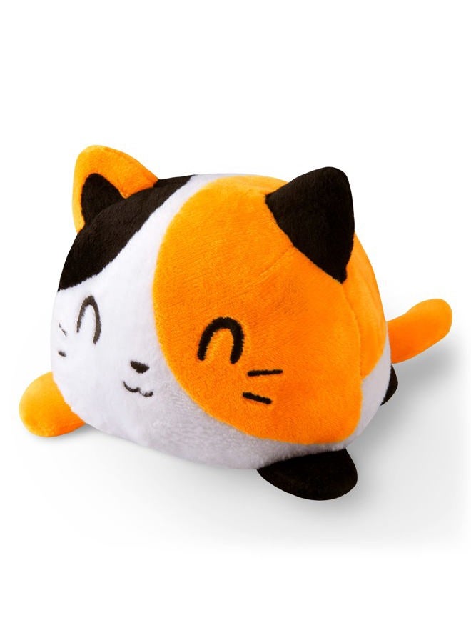 TeeTurtle The Original Reversible Cat Plushie - Calico - Cute Sensory Fidget Stuffed Animals That Show Your Mood - Image 2