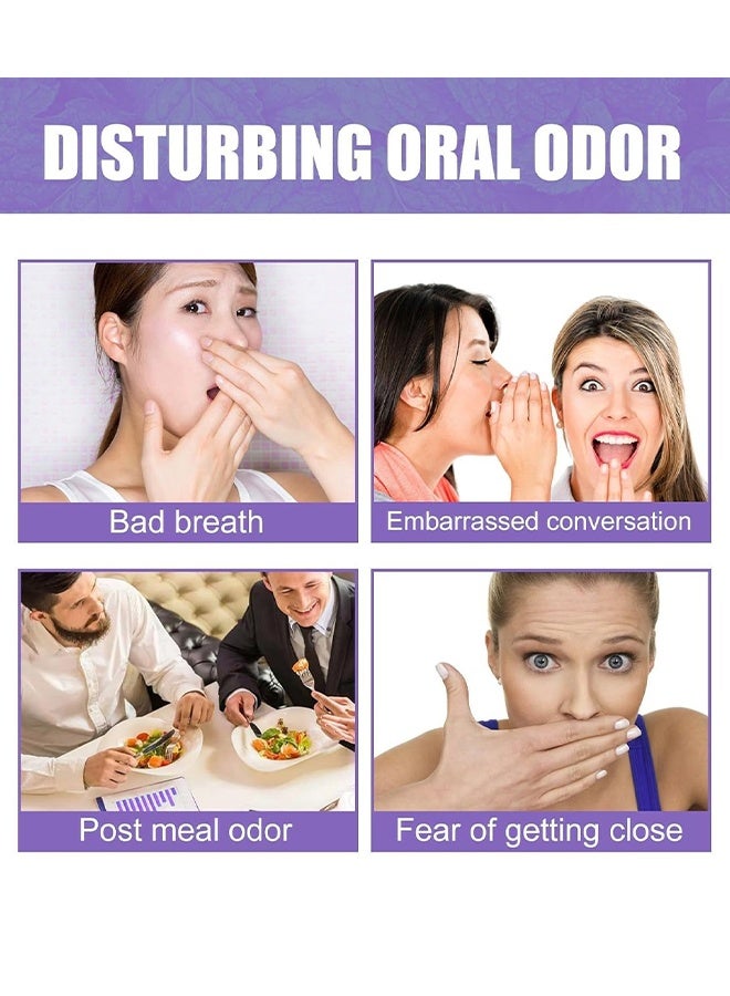 Disaar Probiotic Freshness Breath Spray, Multi Effeet Fresh Oral Spray 20ml, Bad Breath Treatment For Adults, Lemon Flavor Mouth Freshener, Effective Mouth Spray, Breath Freshener Spray, Oral Care Spray, Mouth Healthy Care - Image 5