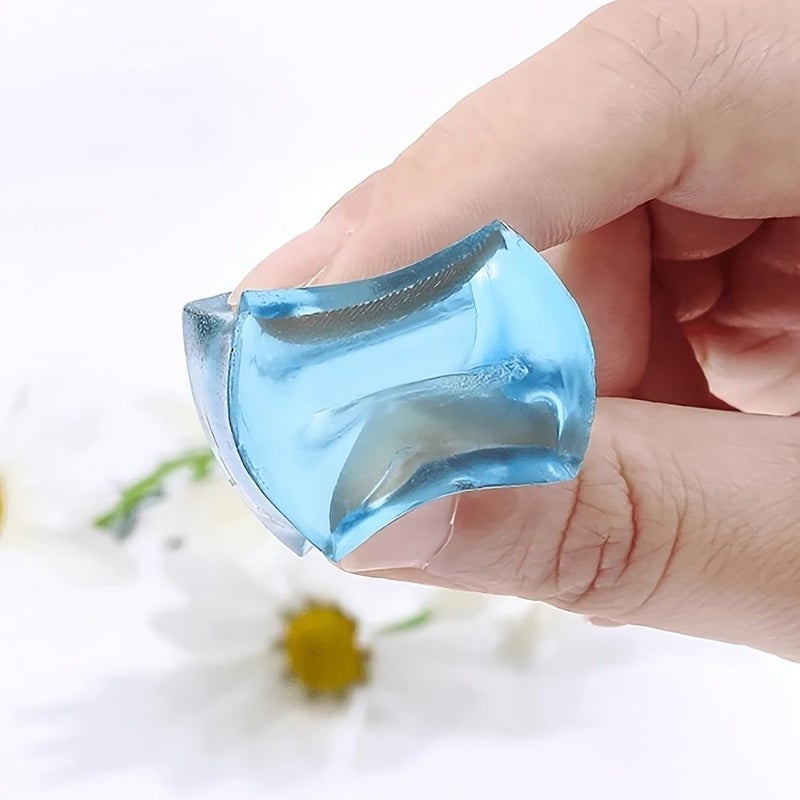6pcs Mixed Colors Translucent Squeeze Square Toys Party Favors Gift Bag - Image 4