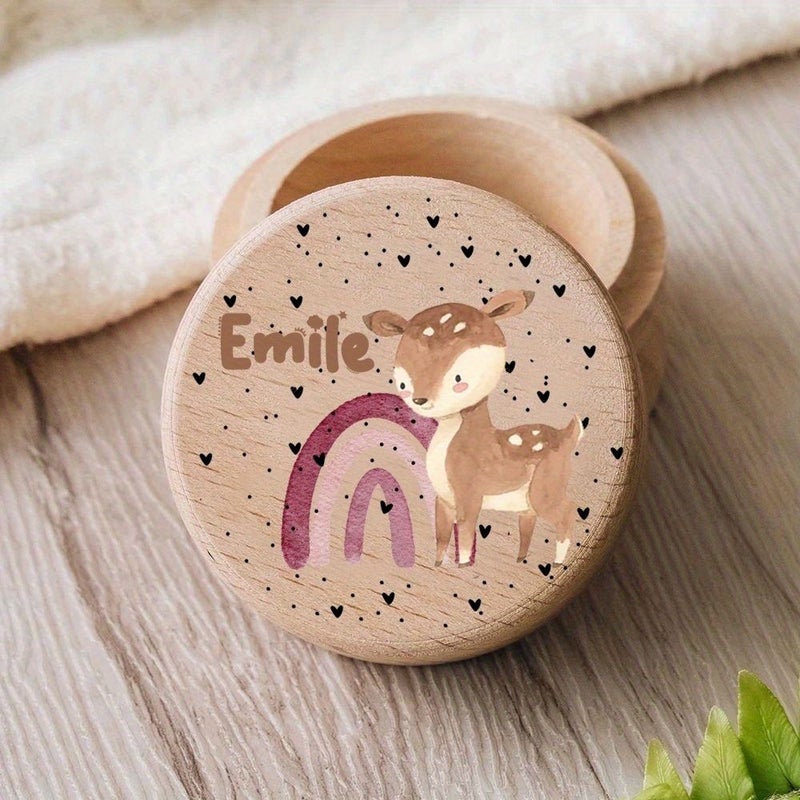 صندوق جنية الأسنان المخصص بتصميم الدبدوب، صندوق تذكاري TBox-2 - Image 4