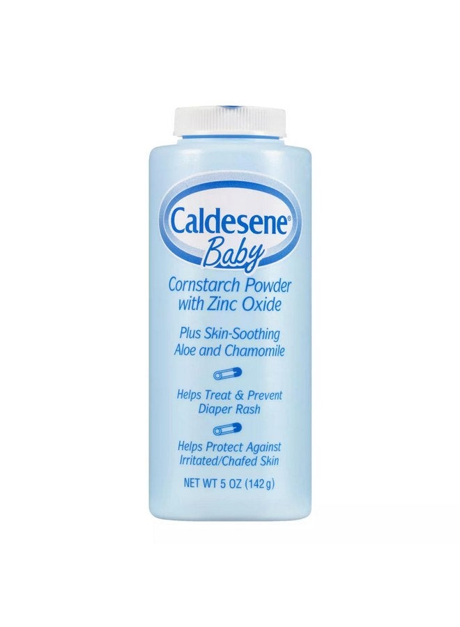 كالديسين مسحوق نشا الذرة للأطفال من كالديسين مع أكسيد الزنك، 5 أونصة (عبوة من 9 قطع) - Image 1