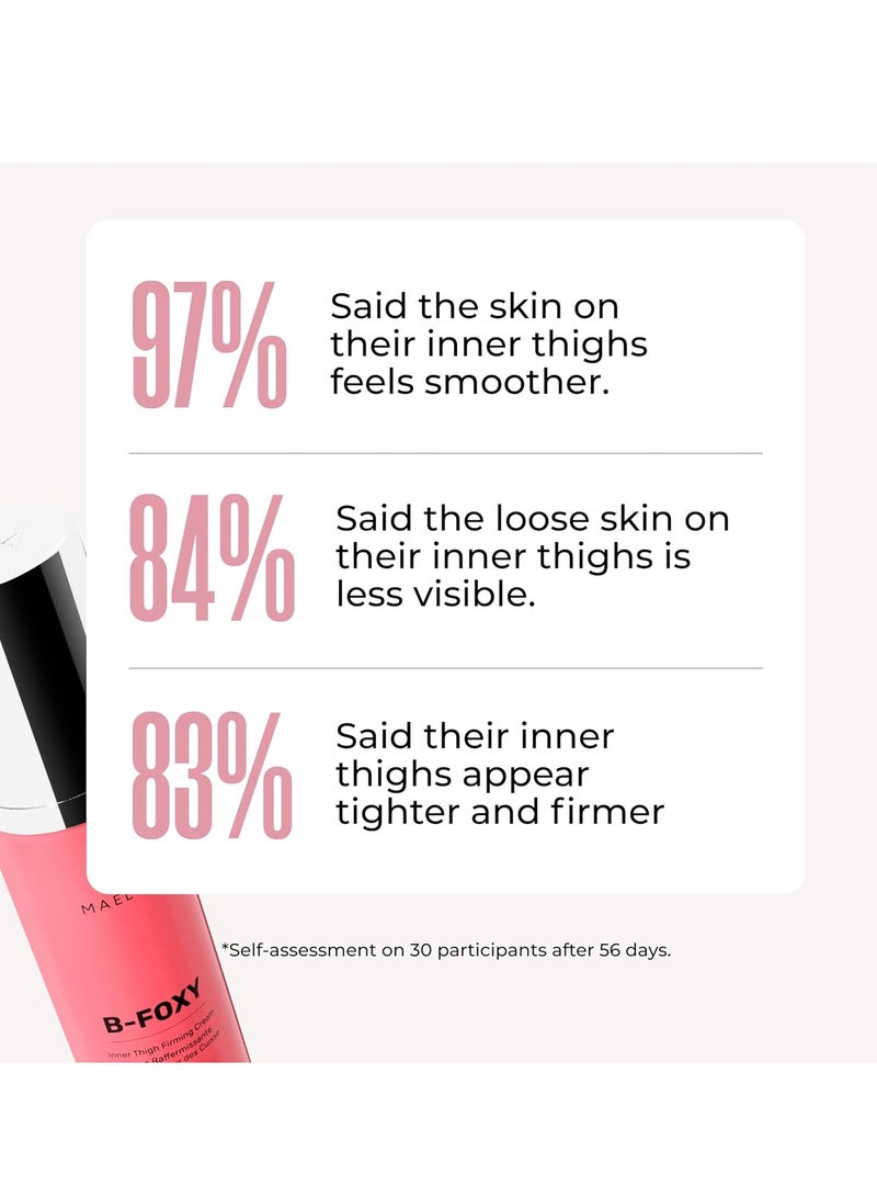 Maelys MAËLYS B-FOXY Inner Thigh Firming Cream - Tightens The Look Of Loose Skin & Helps Contour The Appearance Of Saggy Skin On The Inner Thighs - Image 4