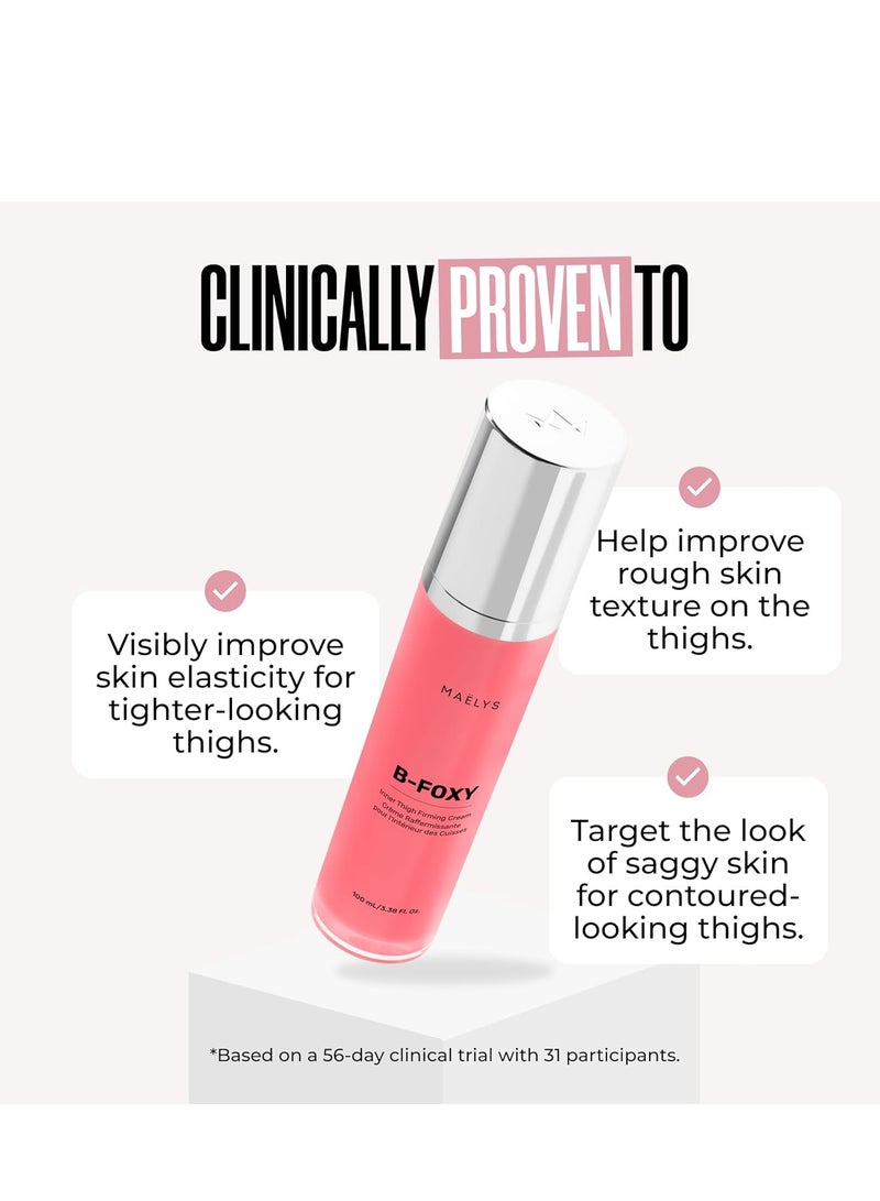 Maelys MAËLYS B-FOXY Inner Thigh Firming Cream - Tightens The Look Of Loose Skin & Helps Contour The Appearance Of Saggy Skin On The Inner Thighs - Image 5