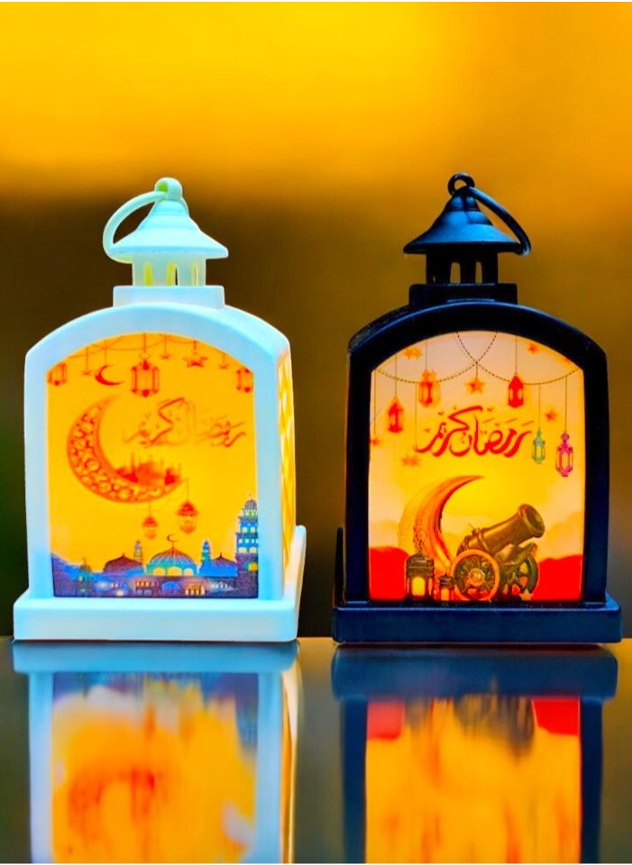 2pcs Luminous Ramadan Lantern Black & White - pzsku/Z32254948F9DC9D8C7824Z/45/_/1740409388/b60d7c27-5fcf-4de4-ab8c-ff7a31294e5e