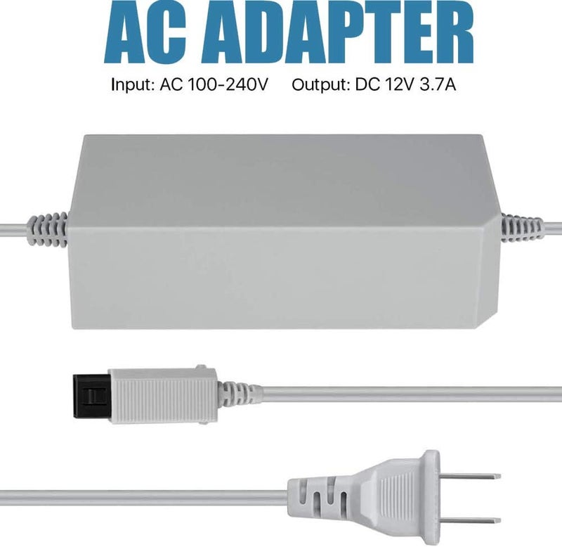 SSIOIZZ 4 in 1 Wii Replacement Cables Set - AC Power Adapter, Wii to HDMI Converter, Wired Motion Sensor Bar and Composite AV Cable - Image 4