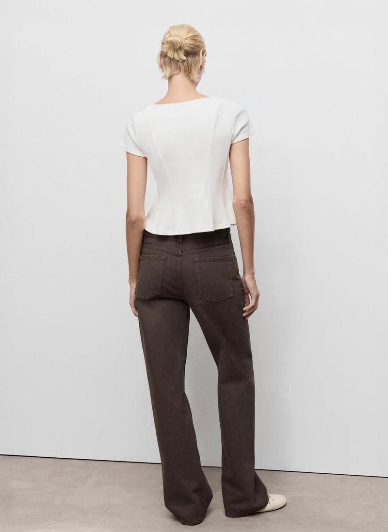 مانجو A-line cotton tee