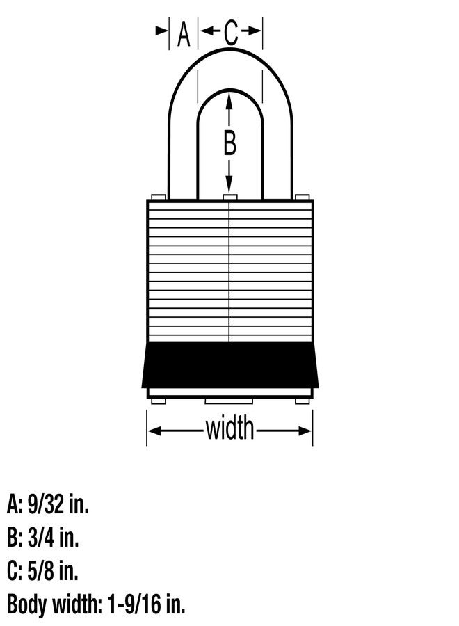 Master Lock 3SSQ Stainless Steel Outdoor Padlock with Key, 4 Pack Keyed-Alike - Image 5