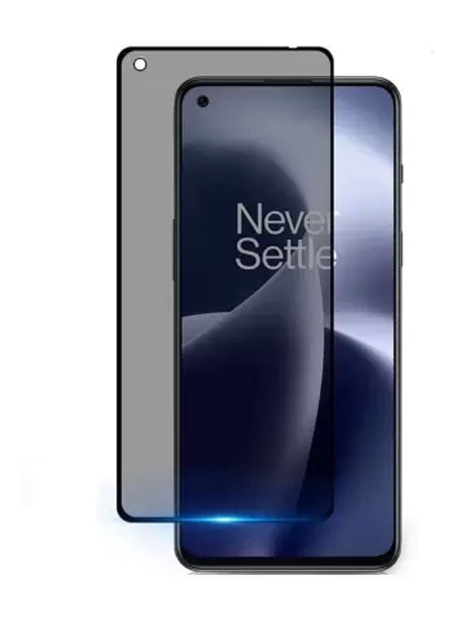 EYE CATCH 5D Anti-Spy Privacy Tempered Glass Screen Protector For OnePlus Nord CE 2 Black - Image 1