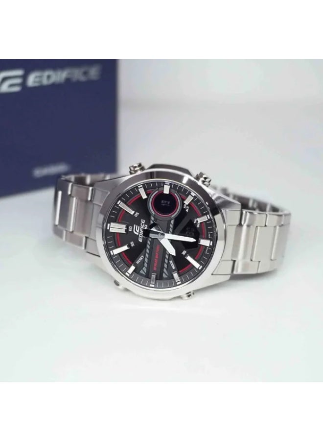 Casio Edifice EFV-C120D-1A4DF hybrid watch with metal bezel Mens - Image 3