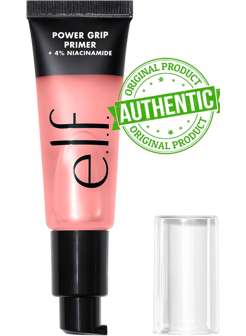 elf Power Grip Primer + 4% Niacinamide (24ml / 0.8 fl oz) | Hydrating Gel Face Primer that Grips Makeup, Brightens & Evens Skin Tone | Vegan & Cruelty-Free - Image 1