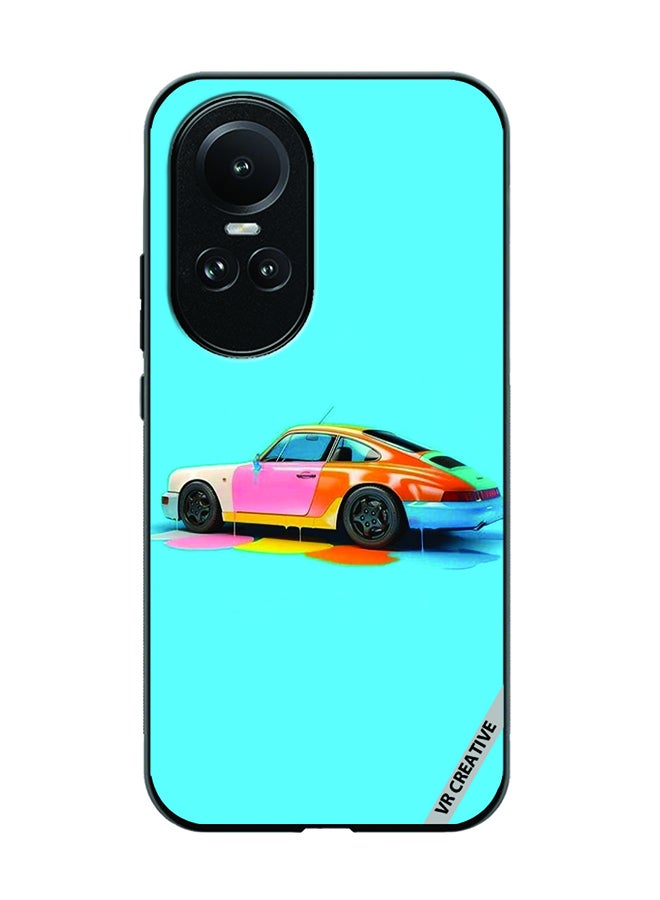 VR CREATIVE Protective Case Cover For Oppo Reno 10 Pro Car Design Multicolour - Image 1