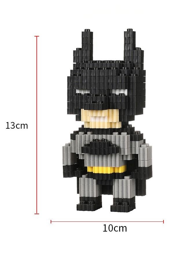 503-Piece Educational Toys Small Particles Granule Assembled Building Blocks, Batman Model Assembling Building Blocks Intelligent Toys for Children 6+ Years