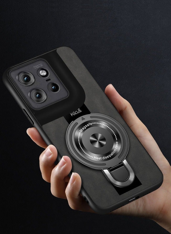 عام غطاء مخملي فاخر لحماية كاملة الجوانب لموتورولا موتو إيدج 60/إيدج 60S/إيدج 60 فيوجن. - Image 2