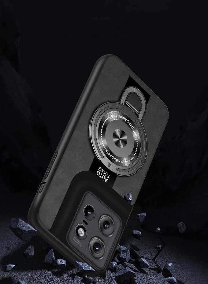 عام غطاء مخملي فاخر لحماية كاملة الجوانب لموتورولا موتو إيدج 60/إيدج 60S/إيدج 60 فيوجن. - Image 3